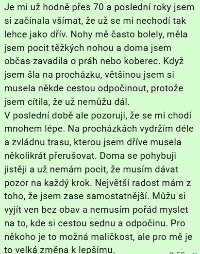 Špatná chůze